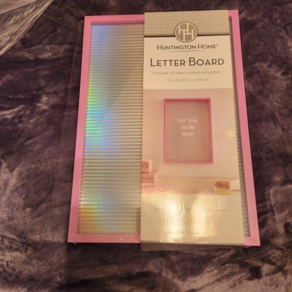 PINK LETTER BOARD